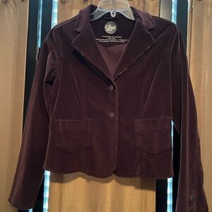 Scully Women's Velvet Jacket - Rich Brown